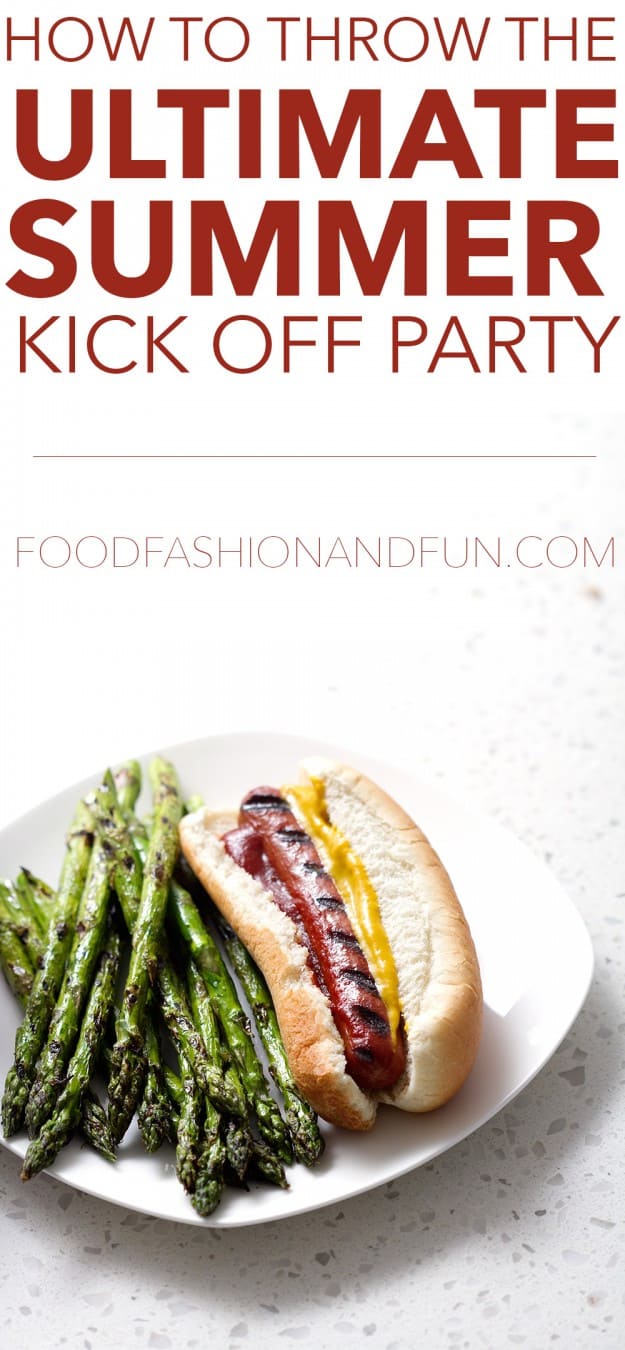 How to throw the ultimate summer kick off party!