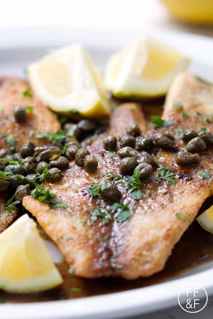 Tilapia Piccata Bon Aippetit