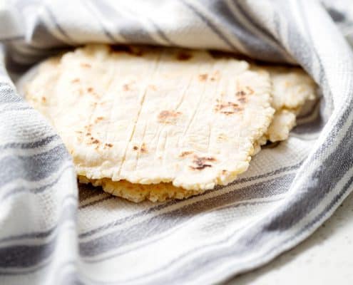 aip cassava (gluten free) flatbread or tortilla