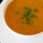 chives, carrot puree, soup, recipe, ginger, foodfashionandfun, food blogger, lifestyle blogger
