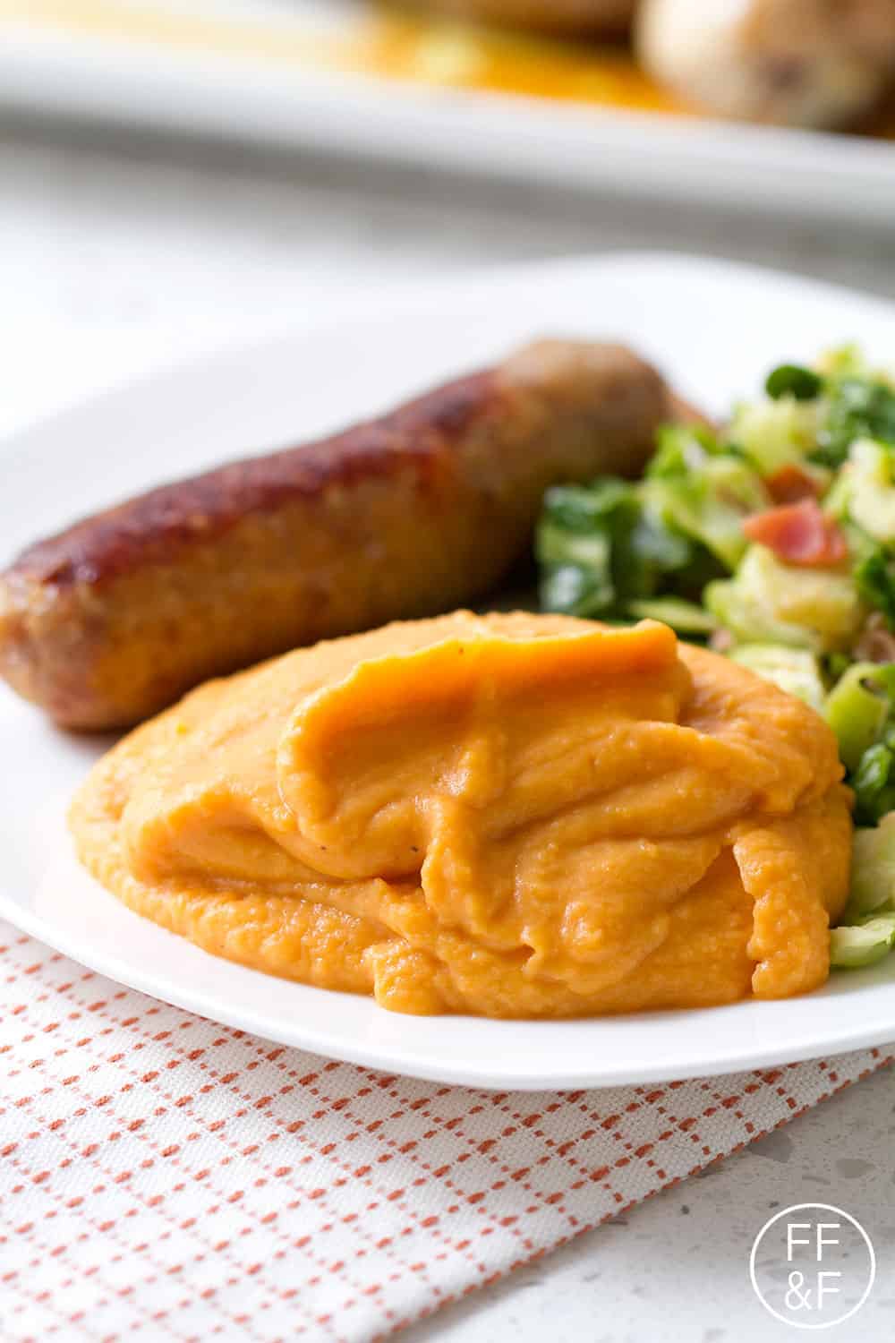 ginger, sweet potatoes, side dish, recipe, mashed potatoes, foodfashionandfun, food blog, lifestyle blog