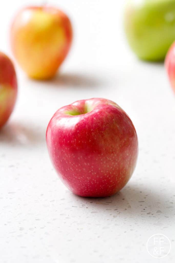 A recipe for applesauce that is so easy, you don't even need to peel the apples! Just chop and throw them in the slow cooker. This is the best recipe for busy moms or just busy people.