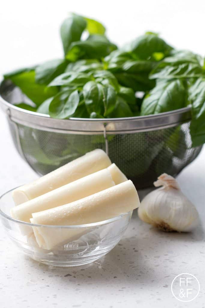 Vegan Basil Pesto that is also nut free. This pesto works for the paleo/aip diet as well.