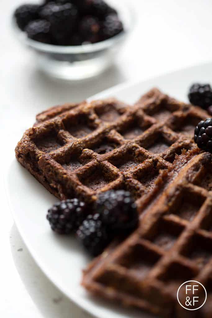 Finally, there’s an AIP friendly waffle for all you brunch lovers out there. These Plantain Waffles are made from green plantains and bananas! The green plantains make these waffles light and the bananas add a natural sweetness. This recipe is allergy friendly (gluten, dairy, seafood, nut, egg, and soy free) and suits the autoimmune protocol (AIP), paleo and vegan diets.