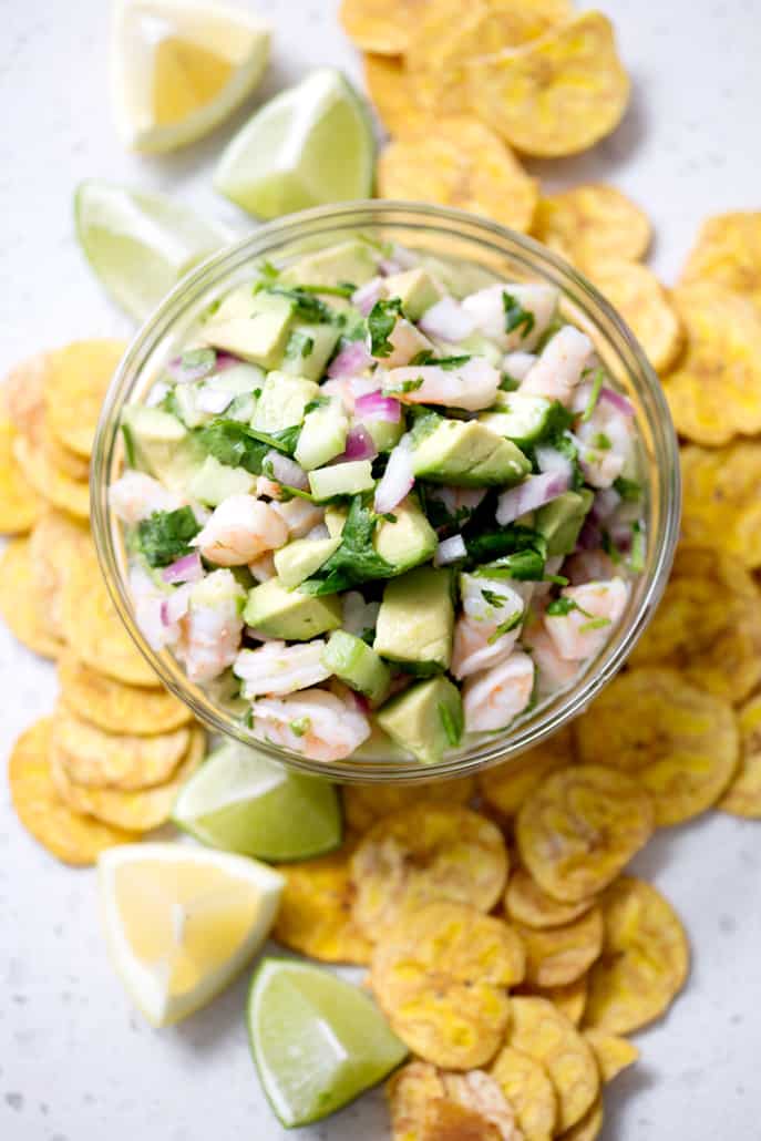 Shrimp Lime Ceviche - The Best Ever Mexican Style Shrimp ...