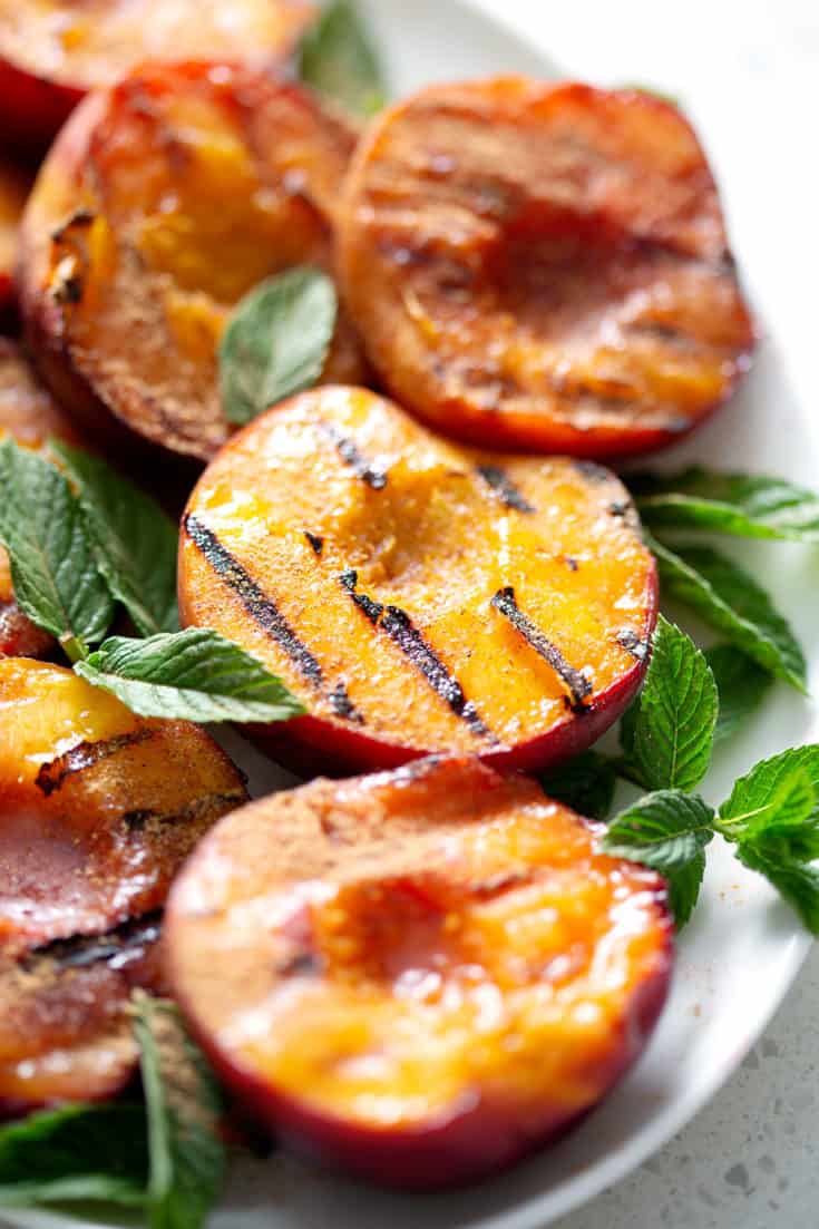 AIP Grilled Peaches Bon Aippetit