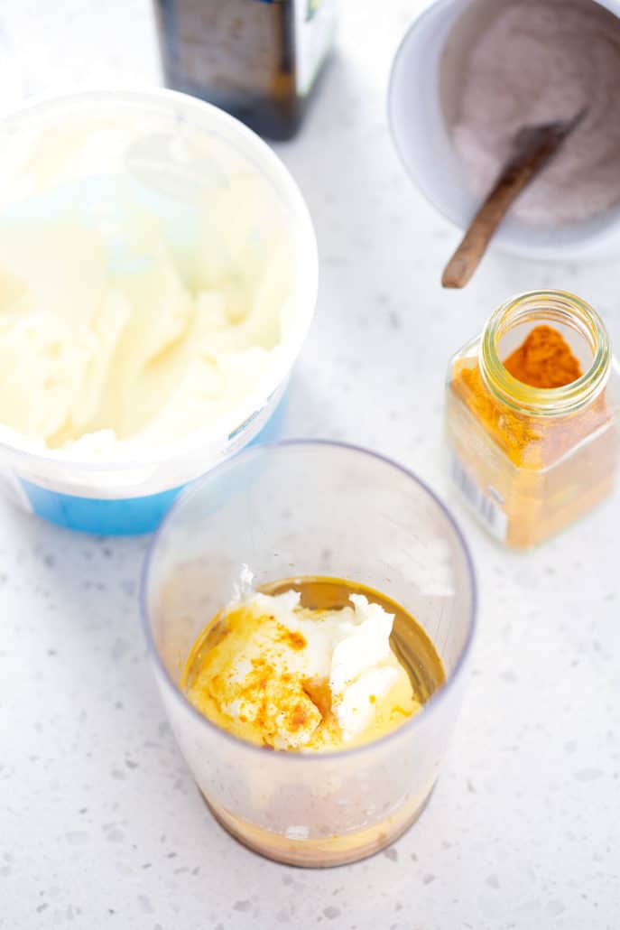 ingredients for aip mayo (egg free mayo recipe)