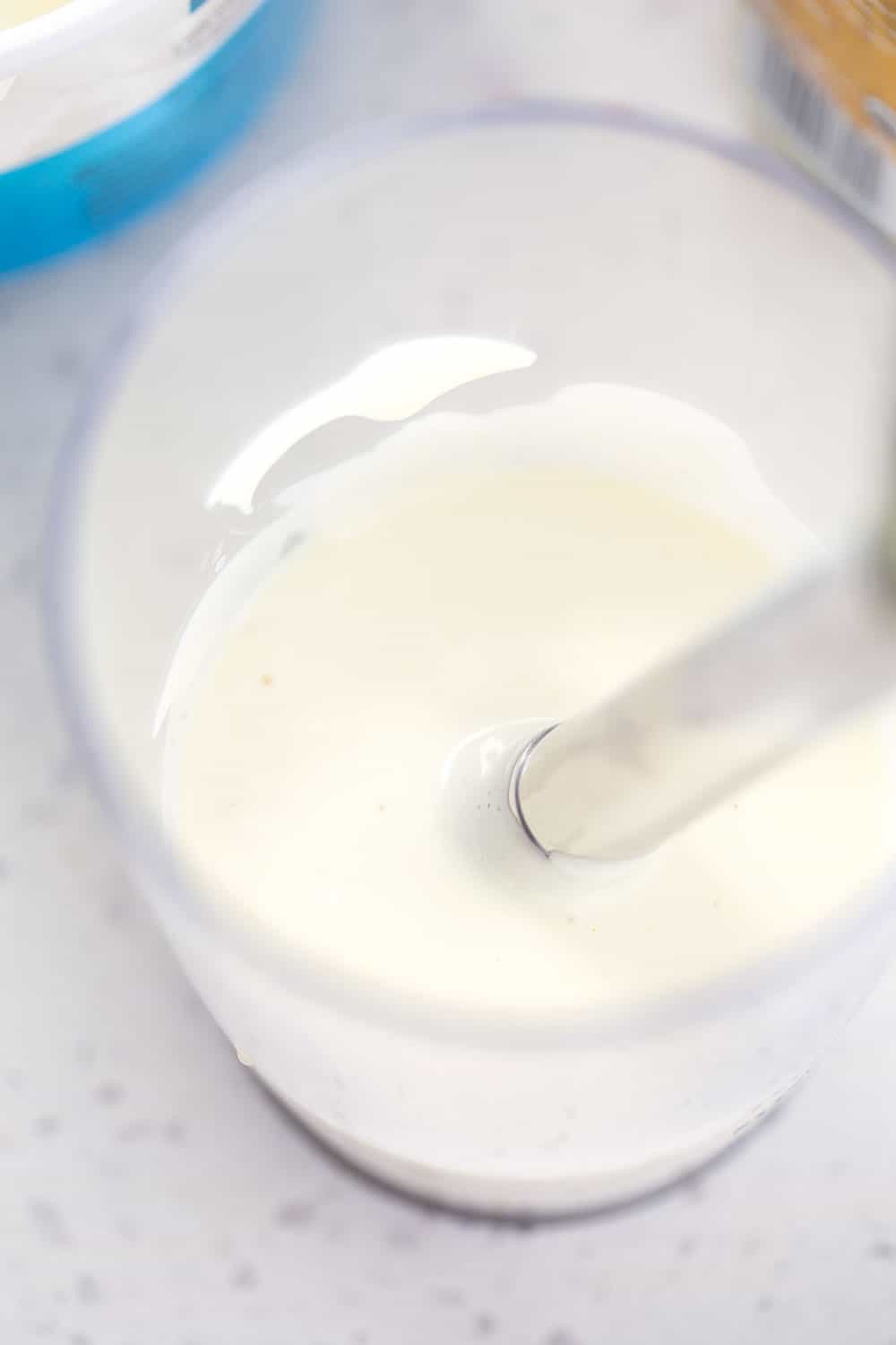 immersion blender making aip mayo (egg free mayo recipe)