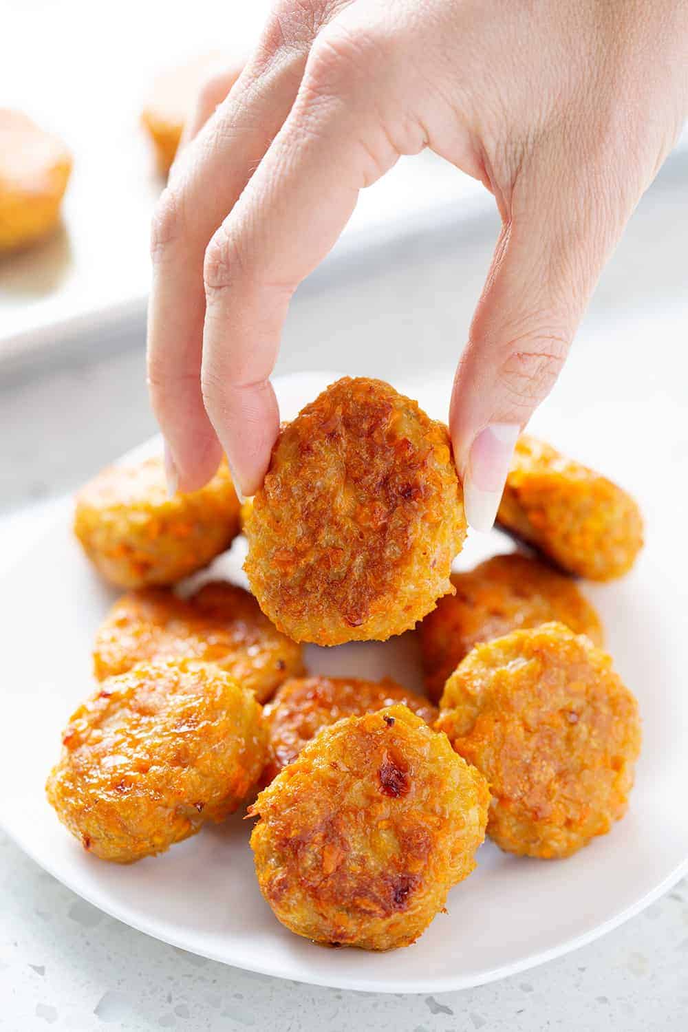 Sweet Potato Chicken Poppers Bon Aippetit