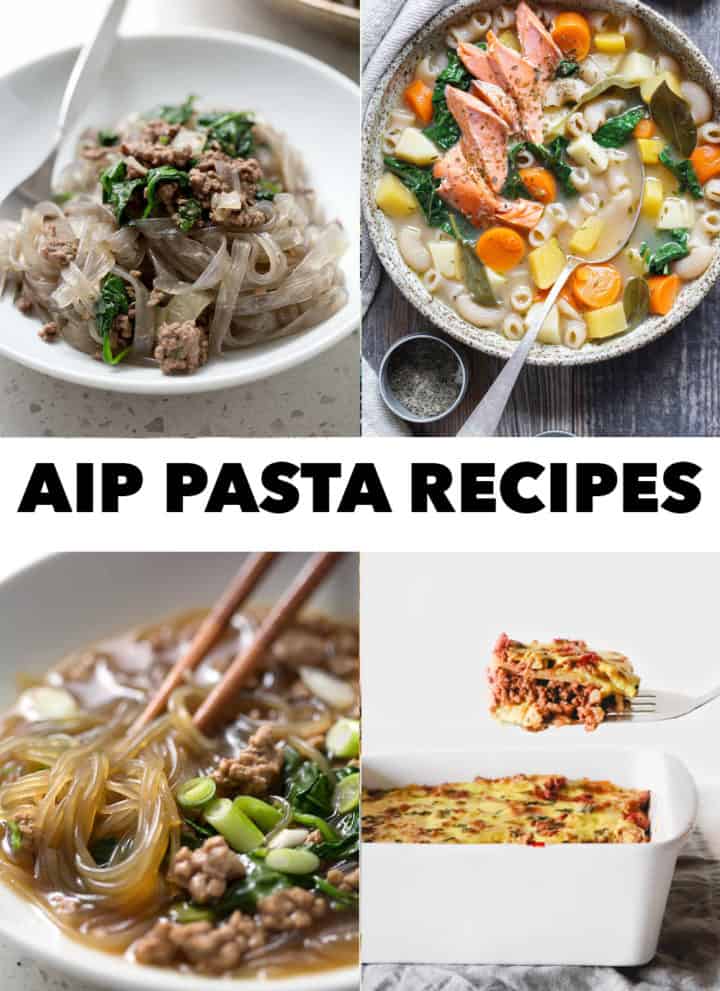 pictures of AIP Pasta recipes